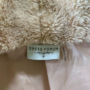 Barely worn, dusty pink jacket, size medium